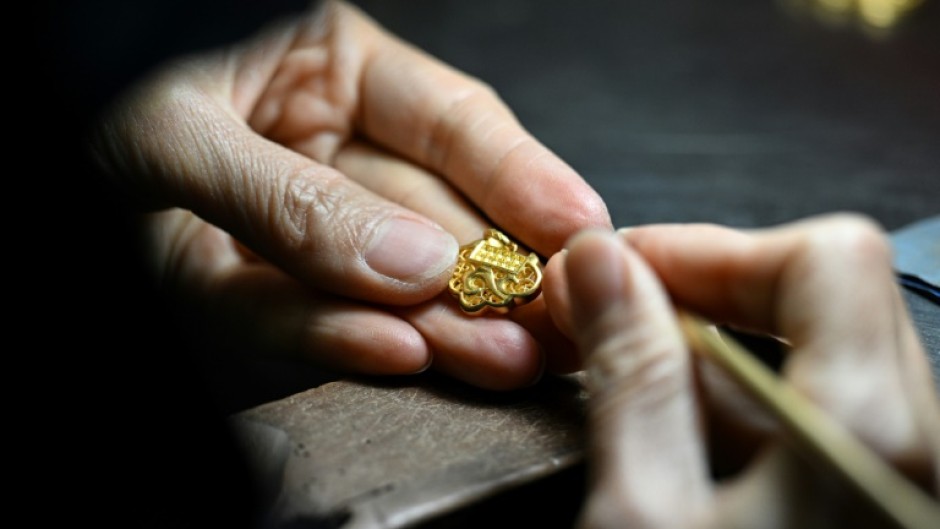 Gold consumption in China was driven last year by smaller pieces 'lighter than 10 grams', according to the World Gold Council