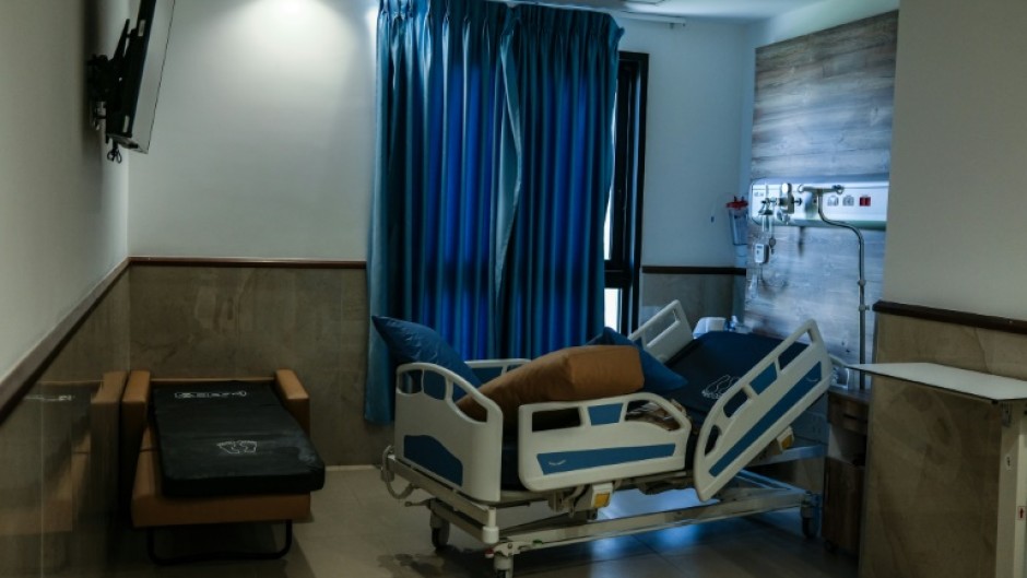 The room where three Palestinians were killed