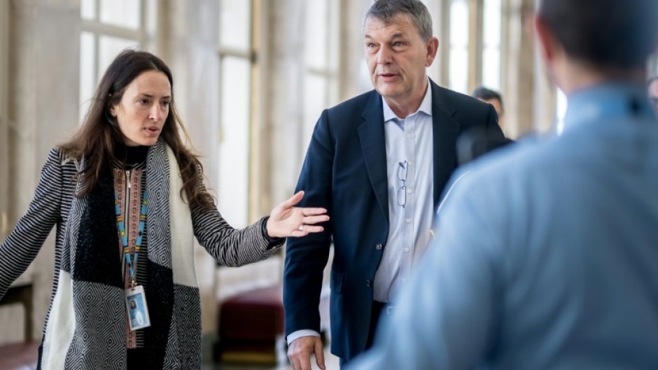UNRWA chief Philippe Lazzarini briefed UN member state representatives in Geneva