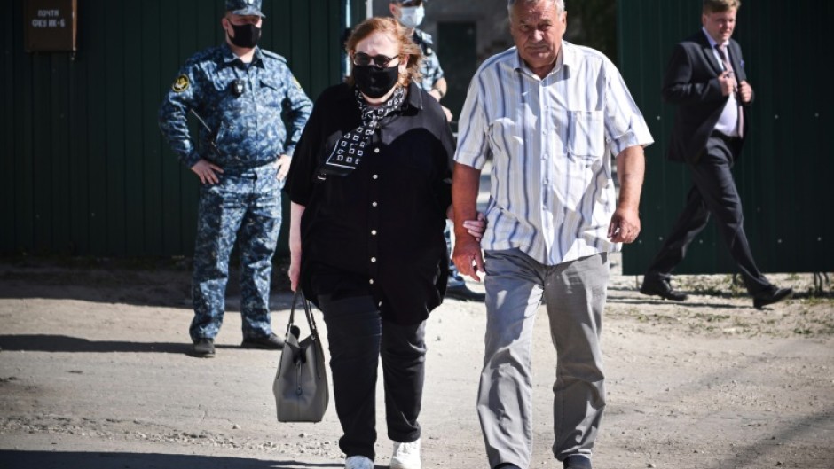 Alexei Navalny's supporters said his mother Lyudmila was being refused access to his body