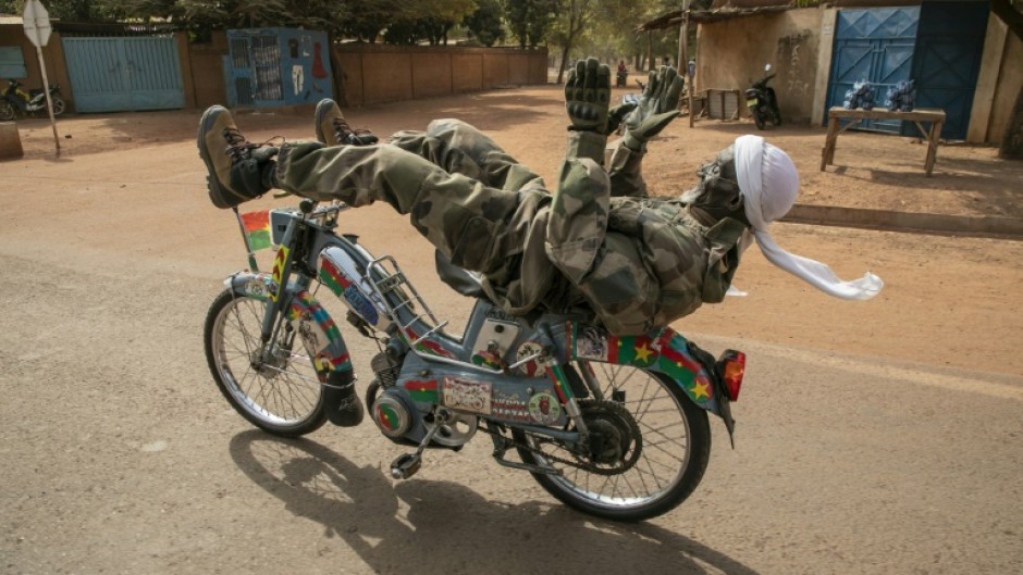 'Rastafou', has been doing stunts on his moped without any protective gear since childhood