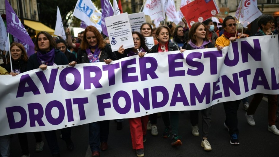 'Having an abortion is a fundamental right': 86 percent of French people are in favour of enshrining it in the constitution, according to one survey
