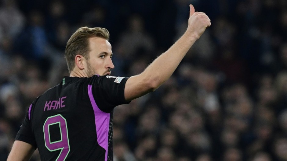 Bayern Munich forward Harry Kane has 27 goals in 23 games in the Bundesliga this season