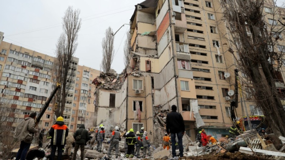 A Russian strike on Odesa killed five, Ukrainian officials said