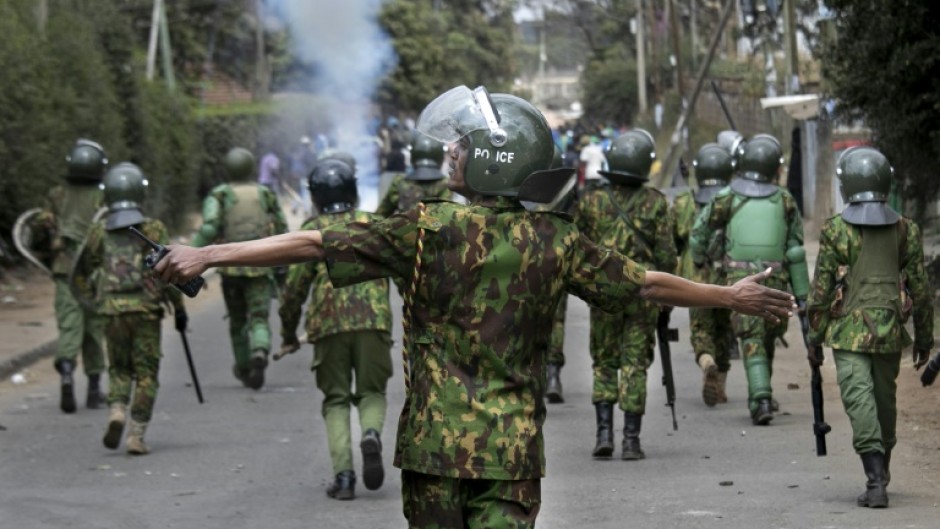 Kenyan police have been accused of using sometimes lethal force against civilians