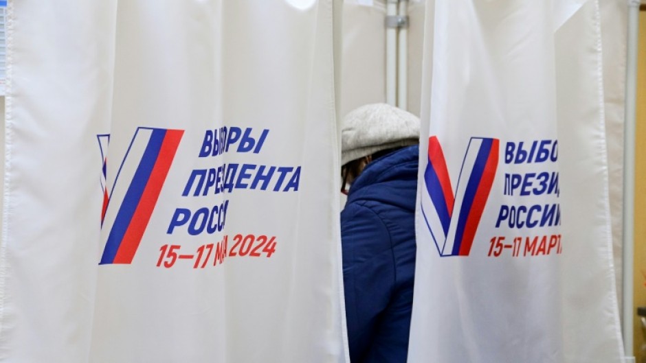 Russia has used the 'V' symbol, associated with its offensive on Ukraine, to promote the election