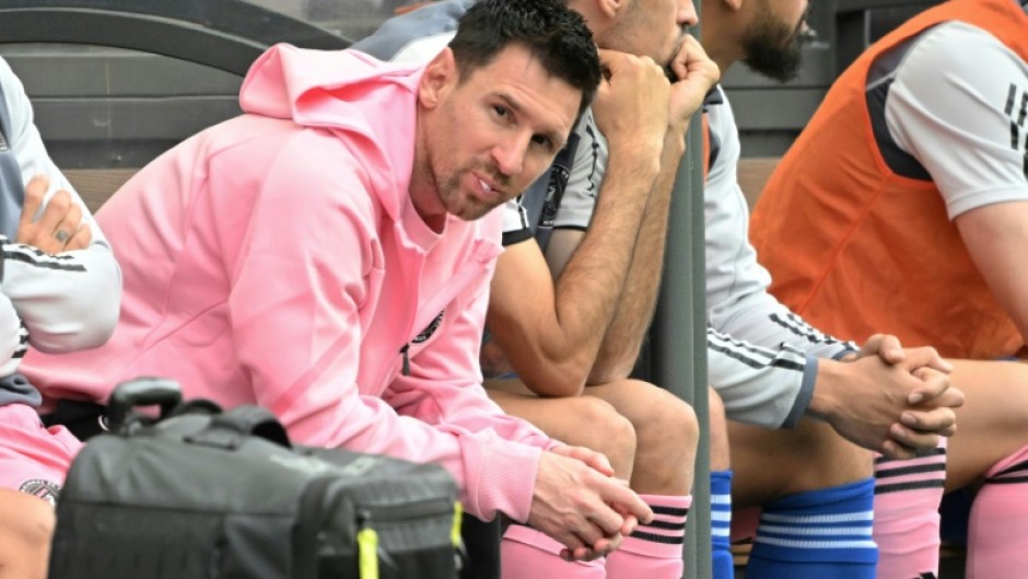 Lionel Messi remained on the bench during the friendly in Hong Kong