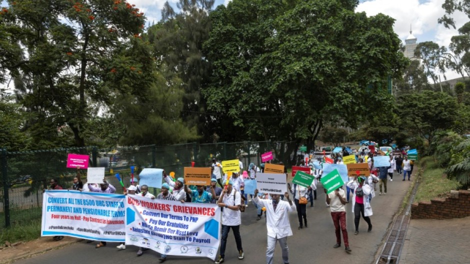 Kenyan doctors are striking to demand improved pay and better working conditions