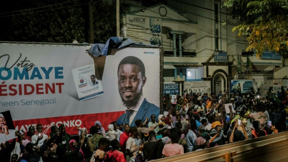 Senegal's anti-establishment candidate for president Bassirou Diomaye Faye promised voters deep change