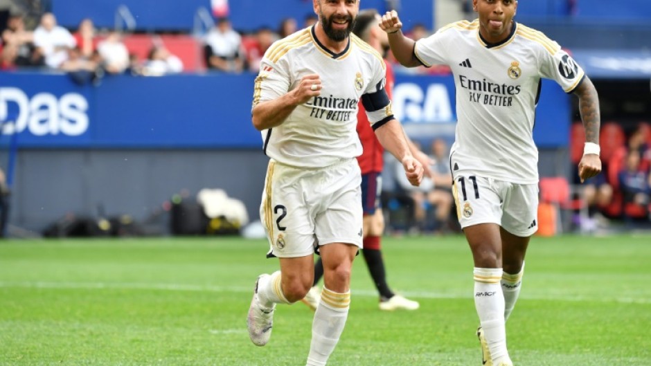 Real Madrid defender Dani Carvajal (L) said Spain was not a racist country ahead of the friendly against Brazil