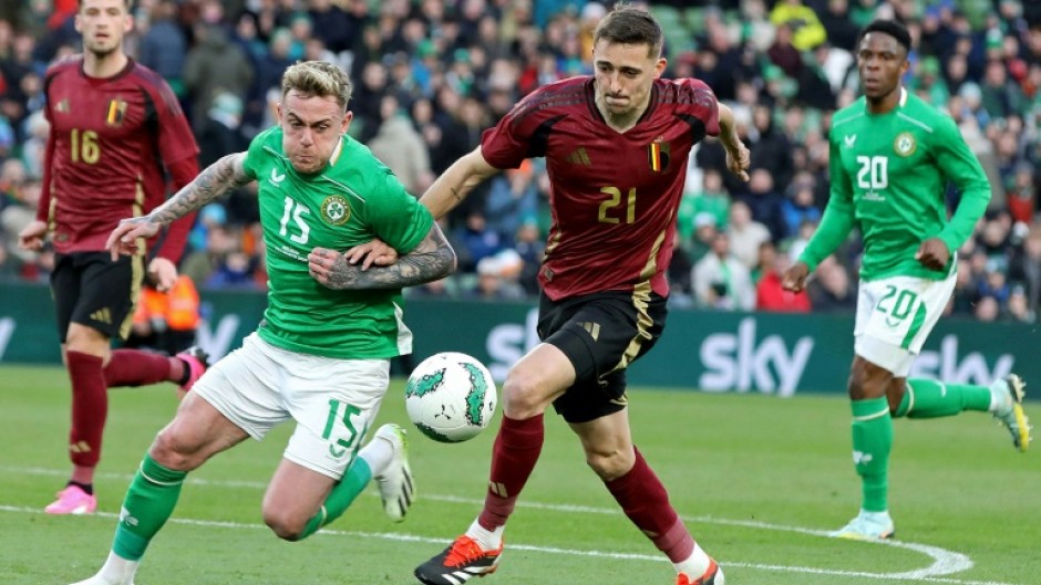 Ireland and Belgium played out a 0-0 draw in Dublin