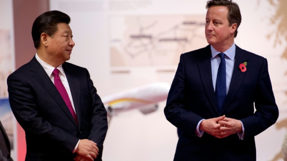 As PM, David Cameron met Chinese President Xi Jinping and pushed for closer ties