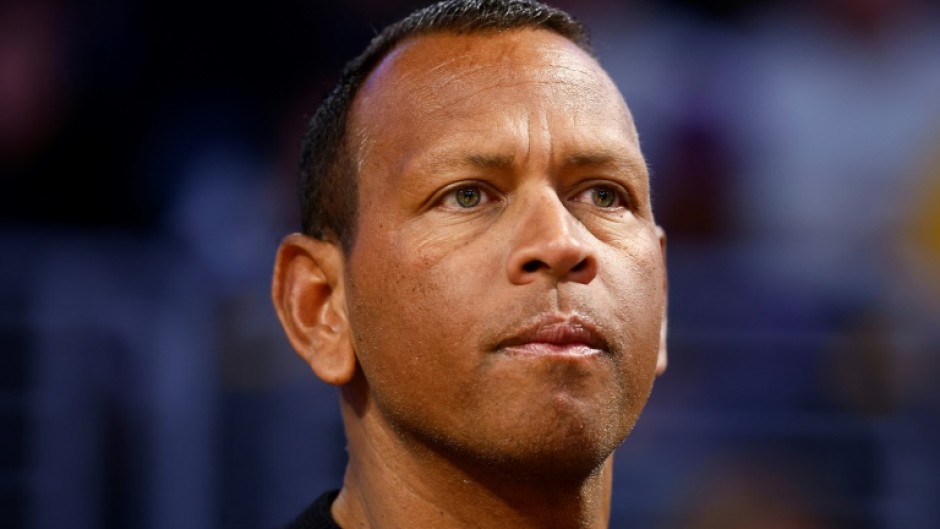 Retired Major League Baseball star Alex Rodriguez, watching a Minnesota Timberwolves NBA game, and partner Marc Lore will not be able to purchase a majority stake in the club, majority owner Glen Taylor said
