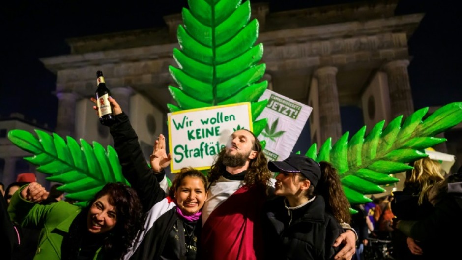 Under the first step in the much-debated new law, adults over 18 are now allowed to carry 25 grams of dried cannabis