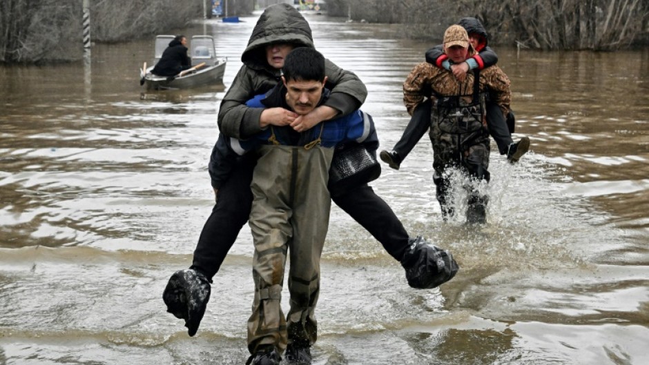 Thousands are being evacuated due to a dramatic rise in the Ural river
