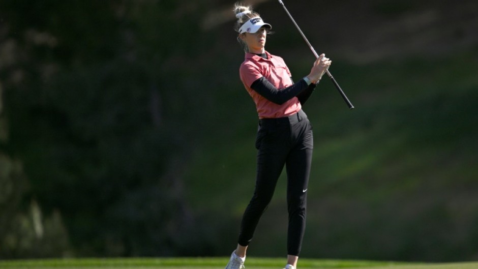 Nelly Korda won her fourth straight tournament at the LPGA Match Play in Las Vegas on Sunday