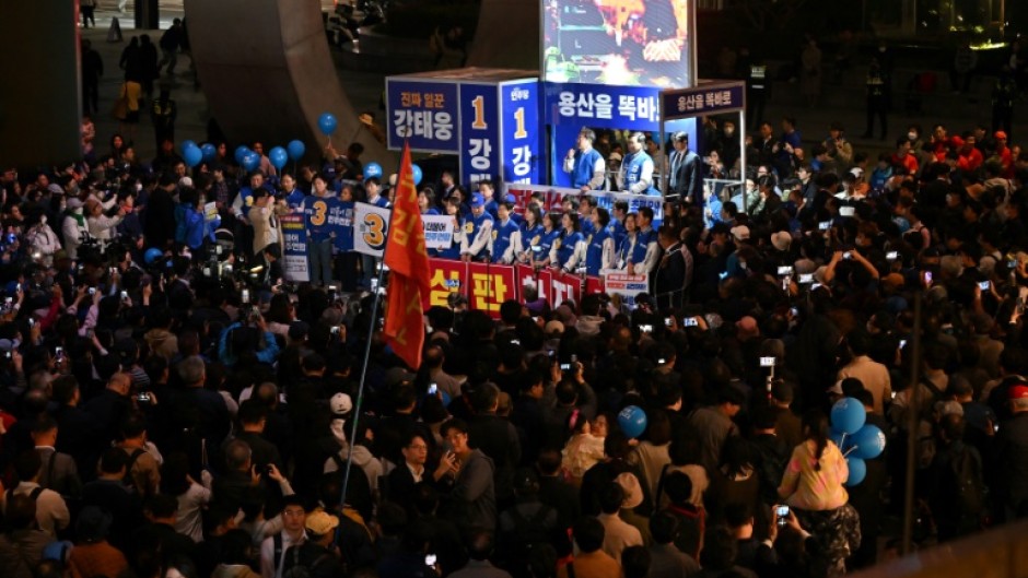 A former factory worker who played up his rags-to-riches tale to rise to the top of Korean politics, Lee lost the 2022 presidential election to arch-rival Yoon by the narrowest margin in the country's history