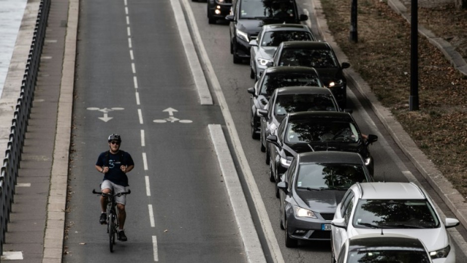 Biking, not driving, is being encouraged in Paris