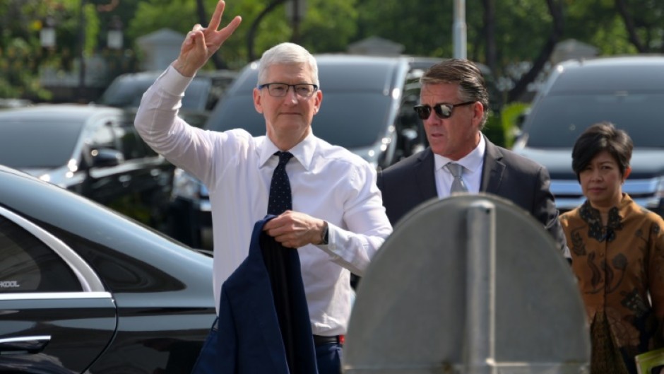 Apple CEO Tim Cook is visiting Indonesia