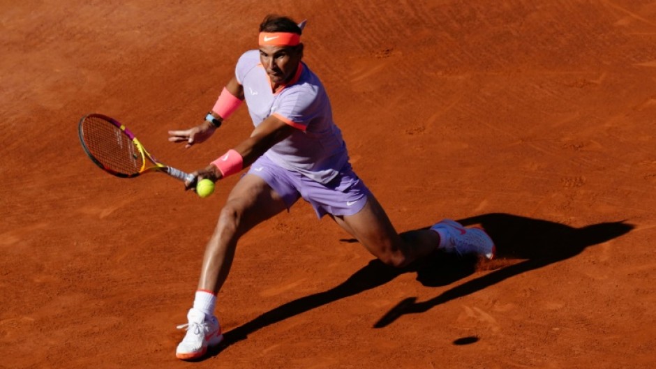Rafael Nadal made his comeback from injury at the Barcelona Open on Tuesday and crushed Flavio Cobolli