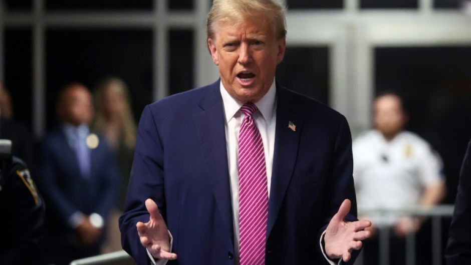 Trump has pleaded not guilty to 34 counts of business fraud as part of a plan to cover up hush money paid to a porn star in 2016