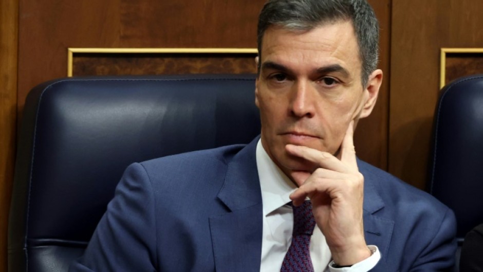 Sanchez said he would suspend all public duties until he announces his decision on Monday