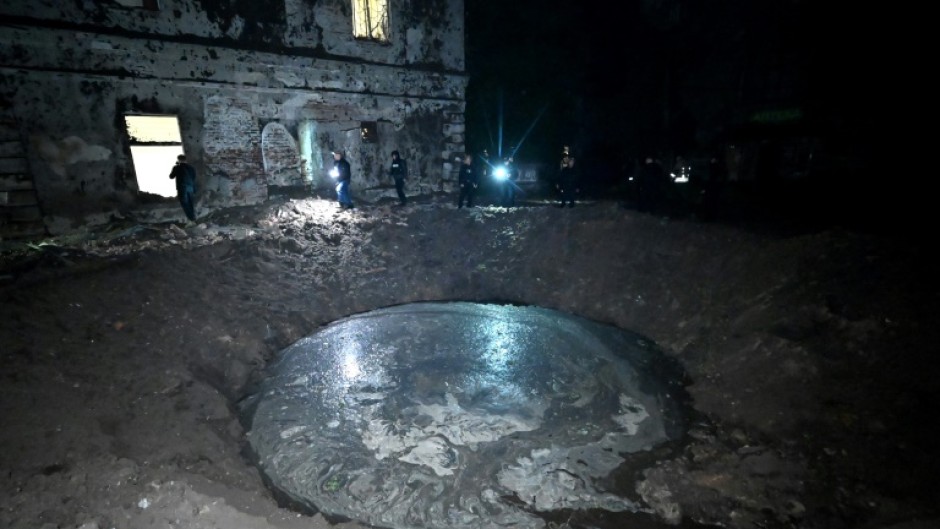 Shelling on a village close to the Russian border in the northeastern Kharkiv region killed one person, Ukraine's state emergency services agency said