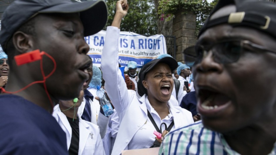 A standoff on the salaries of medical interns is at the centre of doctors' strike
