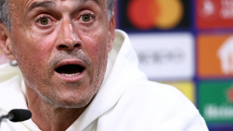 PSG boss Luis Enrique won the Champions League with Barcelona in 2015