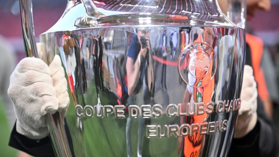 The Champions League trophy