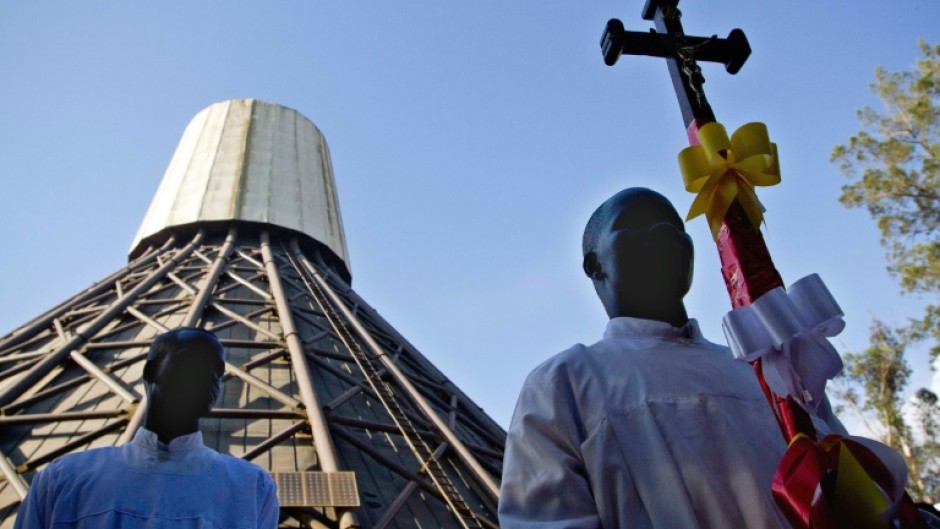 The shrine for the martyrs in the Kampala suburb of  Namugongo is a major pilgrimage site 