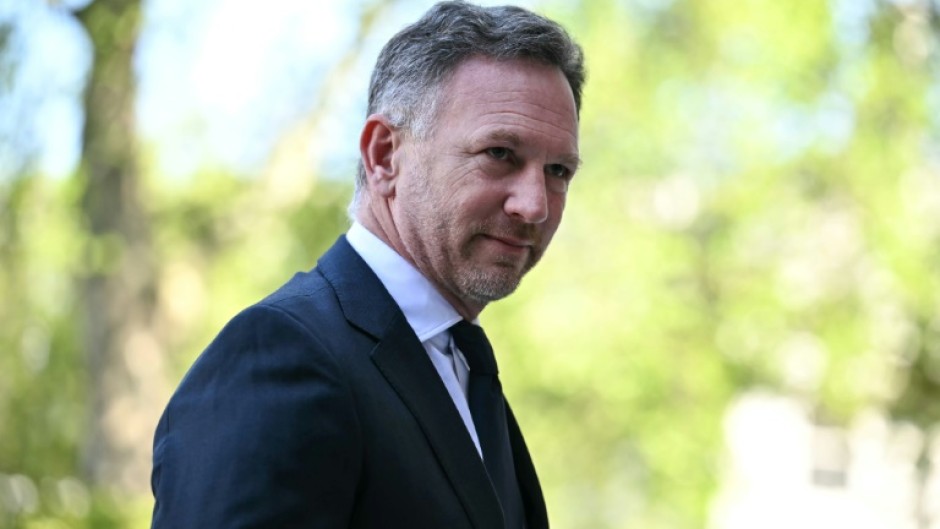 Red Bull team principal Christian Horner arrives at Westminster Abbey for a service to celebrate the life of the late Stirling Moss
