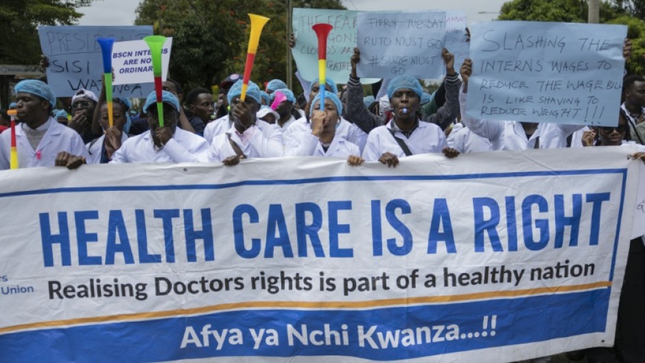 Kenyan doctors have been on strike since mid-March 
