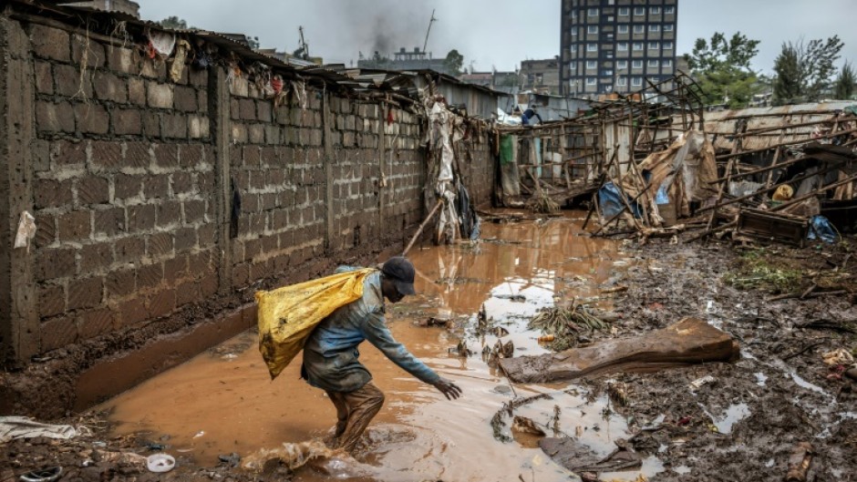 Many parts of Kenya have been hit by floods that have destroyed homes and engulfed roads and bridges