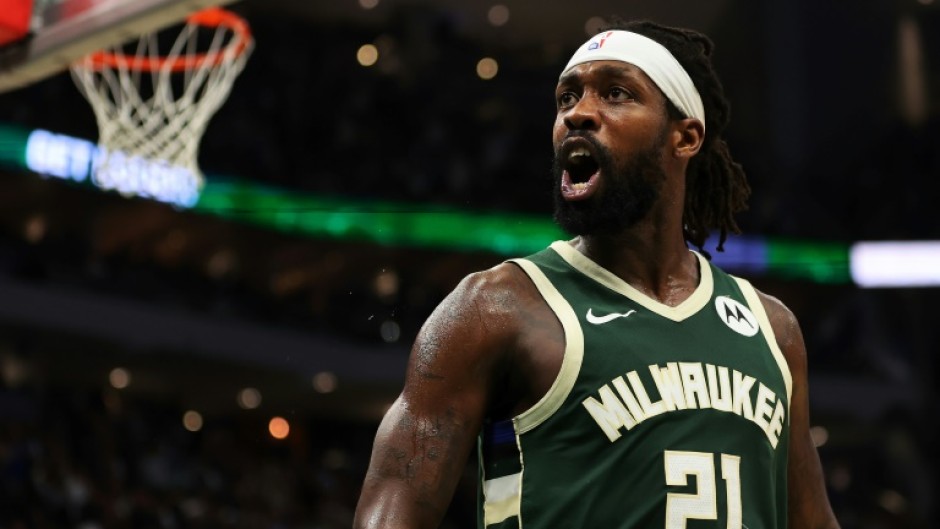 Milwaukee Bucks guard Patrick Beverley was suspended four games without pay by the NBA for throwing a basketball at spectators multiple times during and after a loss that knocked the Bucks out of the NBA playoffs