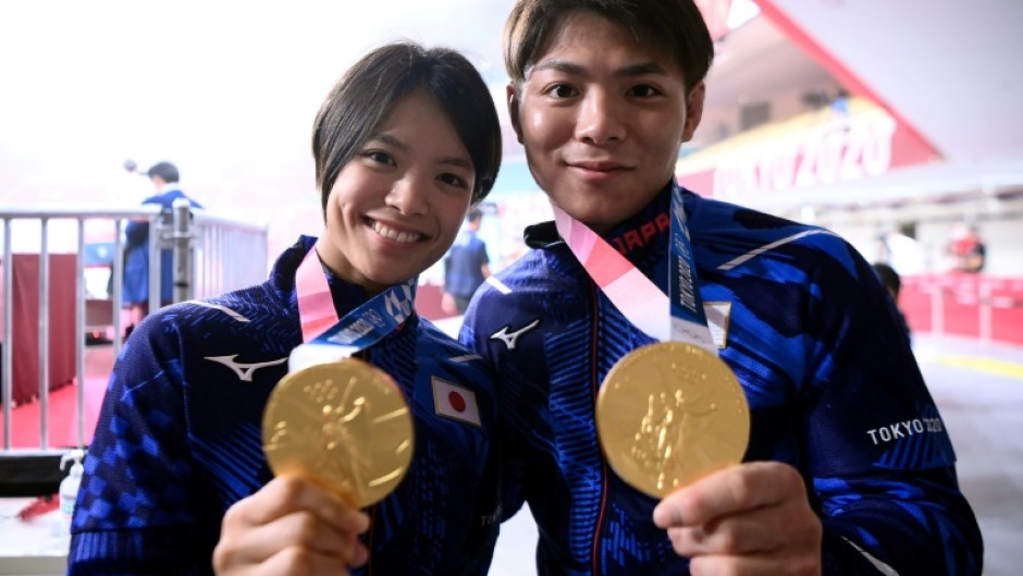 Japan's Uta and Hifumi Abe both won judo gold at the Tokyo Olympics in 2021