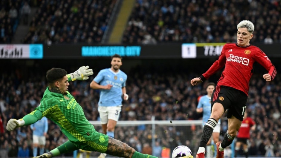 Manchester United's Alejandro Garnacho will be a threat to Manchester City