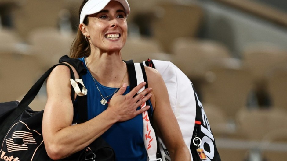 Alize Cornet waved goodbye to professional tennis
