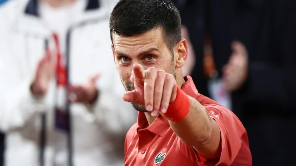'Handled differently': Novak Djokovic celebrates after winning against Italy's Lorenzo Musetti 