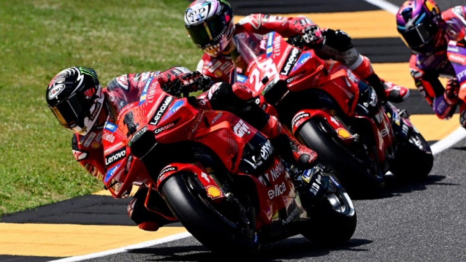 Francesco Bagnaia at the Italian MotoGP sprint race