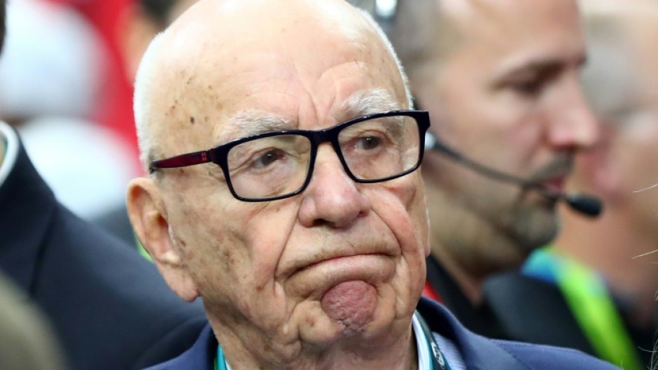 Rupert Murdoch, seen here at the Super Bowl in 2017, has married for a fifth time at age 93 