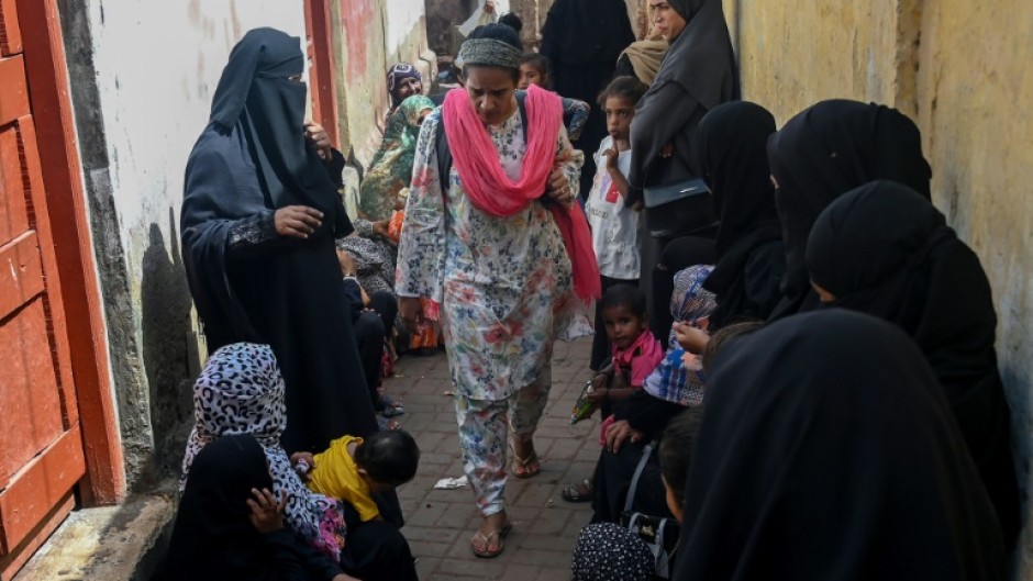 Each week Neha Mankani comes by boat ambulance to Baba, an old fishing settlement and reportedly one of the world's most crowded islands 