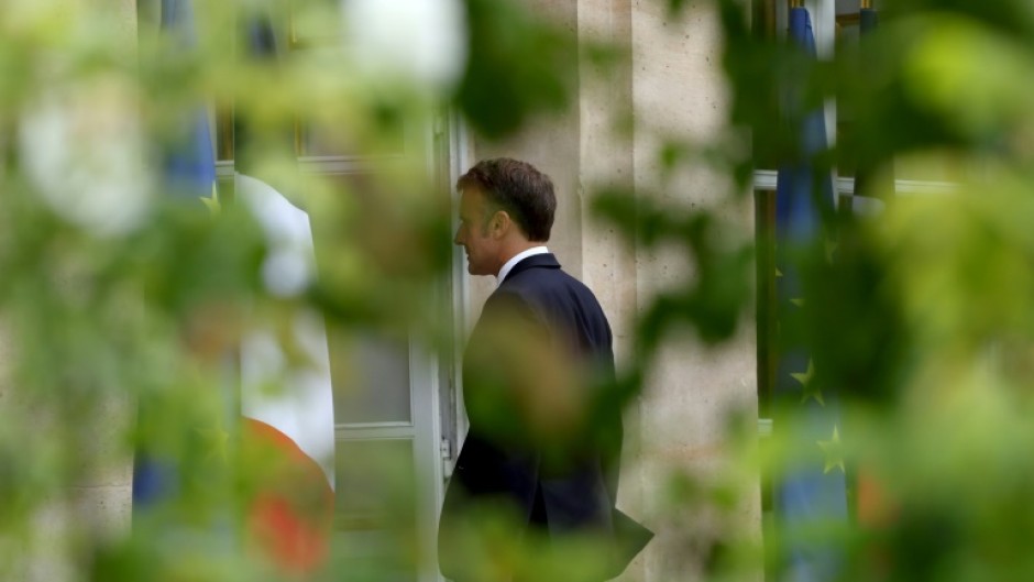 Macron has maintained a studied silence