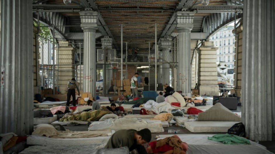 Charities say Paris wants to clear streets of migrants for the Olympics