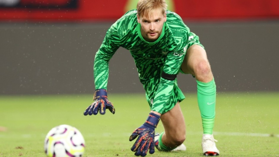 Liverpool's Irish goalkeeper Caoimhin Kelleher