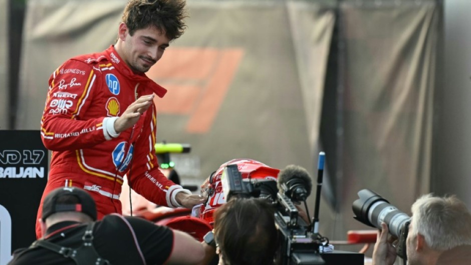 Baku pole specialist Charles Leclerc 