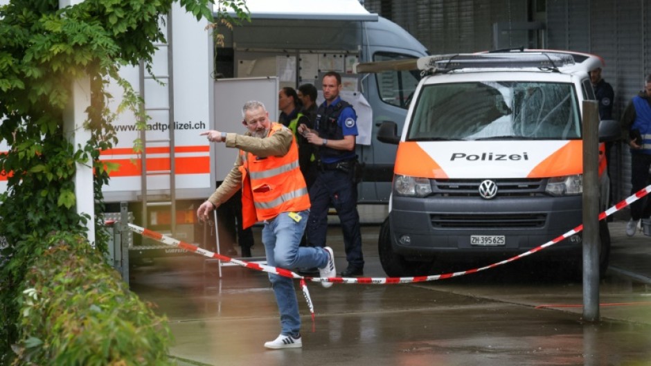 A 23-year-old Chinese man arrested at the scene confessed to the attack, Zurich prosecutors said