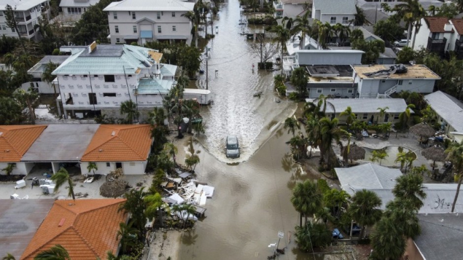 The small town on Siesta Key, with a population of roughly 5,000, was hit hard by dual hurricanes Helene and Milton