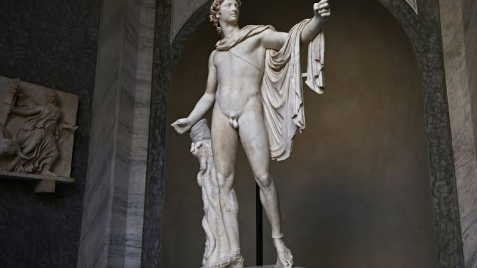 Restorers spent five years reinforcing the 'Apollo Belvedere'