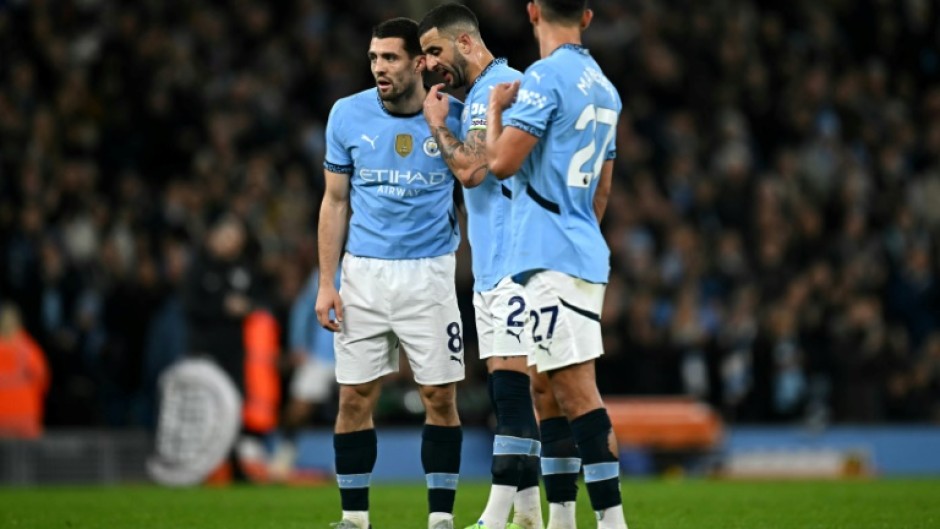 Pep Guardiola's Manchester City have won once in 11 games